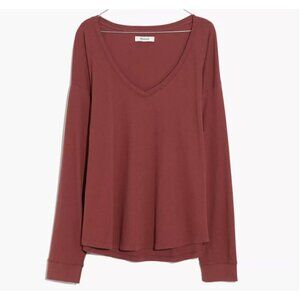Madewell Women's Softfade Cotton V-Neck Relaxed Tee Small NC627